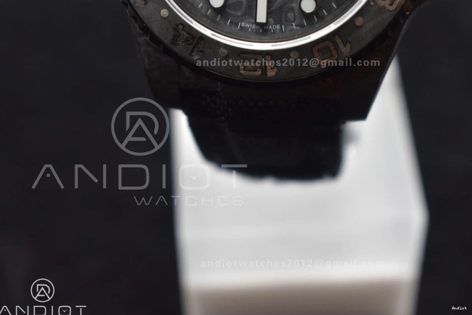 Nylon 423 Black Dial SA3186 Bold Strap DIW Black Edition GMT All Carbon OMF on CHS Black Best 0718